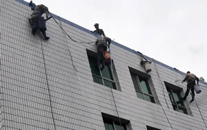 咸阳蜘蛛人外墙清洗